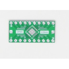 Adapter PCB - SMD to DIP - QFN20 to DIP20